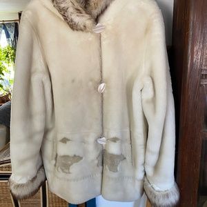 Vintage Penman’s faux fur polar bear jacket